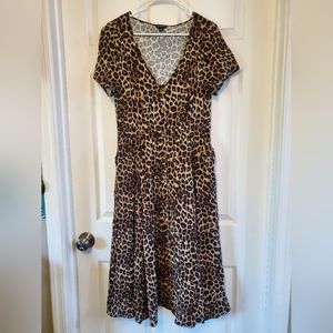 Torrid leopard print dress size 0